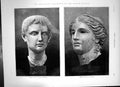 Antique Old Print Marblehead Young Augustus Bronze Head Aphrodite Museum1873