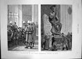 Old Antique Print Celebration Popes Sacerdotal Jubilee Rome Vatican 1888 19th