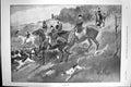 Antique Old Print 1898 Moving Off Fox Hunting Horses Sport Huntsmen Clarke 19th