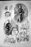 Old Antique Print 1895 Henry Irving Ellen Terry Bancroft Lyceum Theatre 19th