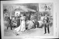 Antique Old Print 1898 Teresa Garrick Theatre Lake Como Count Caprili Claude