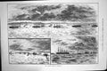 Antique Old Print 1887 Channel Fleet Ships Liverpool Crosby Channel Brighton