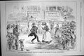 Old Antique Print Beechams Pills Street Entertainment Advertisement 1892 19th