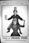 Old Antique Print Ridge'S Patent Food Mother Young Boy Advertisement 1889 19th