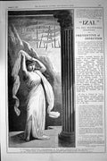 Antique Old Print Dawn Izal Newton Chambers Thorncliffe Advertisement 1893 19th