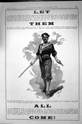 Original Old Antique Print Advertisement 1898 Beechams Pills Sailors Sword Gun