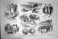 Antique Print 1892 Opening New Parl Colchester Oyster Feast Marriage Green 19th