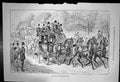 Old Antique Print Meet Four-In-Hand ClubHorses Pulling Carriage 1886