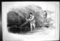 Old Antique Print Grayling Fishing J Temple Fishing Line Net On Loch 1879 19th