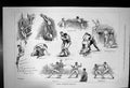 Antique Old Print German Gymnasium Competitions Parallel Bars Vaulting 1877
