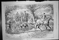 Old Antique Print Hounds At Fault Riders Horses Hounds Gent Bicycle 1889 19th