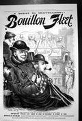 Antique Old Print Bouillion Fleet Extract Meat Advert Protection Weather1889
