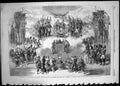 Print Christmas Pantomime Belle Alliance Harlequin Covent Garden Theatre 1855