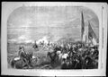 Antique Print 1855 Visit King Sardinia Royal Arsenal Woolwich Siers Horses 19th