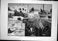 Antique Print 1882 Eira Arctic Expedition Franz Joseph Land Shooting Walrus