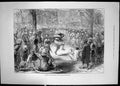 Original Old Antique Print 1881 Seepee Fair Simla Himalayas Entertainment 19th