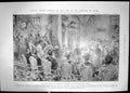 Print 1905 Prince Wales India Maharajah Kolapore Suite Government House Bombay