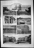 Antique Old Print 1906 Prince Wales India Madras Mysore Deria Dowlat Bailoor