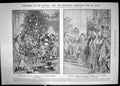 Old 1906 Princess Wales Christmas Tree India Children Gwalior Lucknow 20th