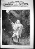 Antique Old Print 1905 Native Torch Bearer Prince Wales India Udaipur Jaipur