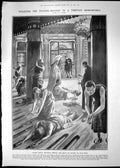 Old Print 1906 Lamas Doing Penance Holy Holies Kum-Bum Tibetan Monastery 20th