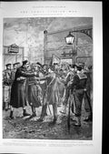 Old 1897 Graeco-Turkish War Bashi-Bazouks Gates Canea Insurgents Akro Victorian