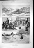 Antique Print 1897 Relief Distressed Armenians Bayas Issus Massey Alexander