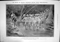 Antique Print 1906 Prince Wales Tiger Hunting India Shikarris Jungle Scene 20th