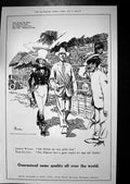 Old Vintage Print 1921 Advertisement John Walker Scotch Whisky Distillers 20th