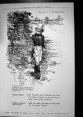 Antique Print 1922 Advertisement John Walker Scotch Whisky Blenheim Palace 20th
