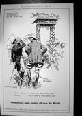 Original Old Vintage Print 1921 Advertisement John Walker Scotch Whisky Borneo