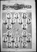 Old 1876 Oxford Cambridge Boat Race Pike Hockin Craven Stayner Mercer Victorian