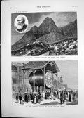Old 1878 Rev. James Jackson Pillar Rock Cumberland Paris Exhibition M Victorian