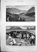 Old 1882 Denver Rio Grande Railway Mexico Fremont Arkansas Treasure B Victorian