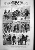 Old Antique Print 1882 Egypt Turkish Cavass Sea Voyage War Ship Sailors 19th