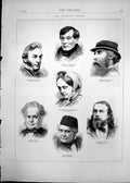 Old 1872 James Willes Fonblanque Mason Shaftesbury Gautier Rabinet Al Victorian