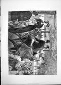 Original Old Antique Print 1872 Scene Rotten Row Horses Hunting Season 19th