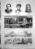 Old 1886 Cadogan Cleveland Girling Duke Buccleuch Richmond Earthquake Victorian