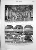 Old 1882 Ice Atlantic Ocean John'S Harbour Royal Wedding Stockholm Pa Victorian
