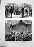 Old 1886 Queen Visit Edinburgh Marquess Lothian Grand Hall Executive Victorian