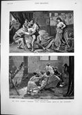 Old 1882 Royal Academy Armitage Prize Pictures Greiffenhagen Joseph L Victorian