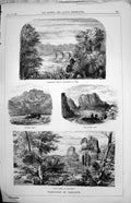 Old 1887 Ireland Cromwell Bridge Glengariff Cork Murrisk Abbey Giant' Victorian