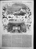 Antique Old Print Grand Banquet S Eastern Pavilion Folkestone Harbour 1843 19th