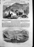Antique Old Print Miss Nightingale Hospital Balaclava Steam Ship Manilla 1855