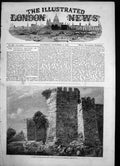Old Antique Print Seven Towers Constantinople Photograph Robertson 1856 19th