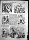 Antique Print General Cass Senate Washington Theodore Parker New York 1856 19th