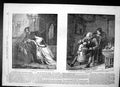 Antique Old Print Gow Chrom Louise R Lauder Grandfathers Watch W Goodall1855