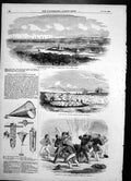 Old Print Russian Submarine Infernal Machine Grave Christie Balaclava1855 19th