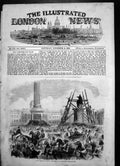 Original Old Antique Print Visit King Sardinia Arrival Charing Cross 1855 19th