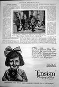 Antique Old Print Police Constantinople Patrol Pera Ensign Photography 1919
